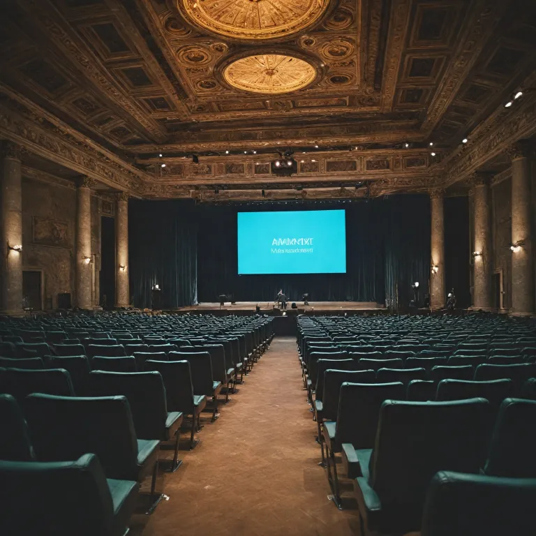Elevating corporate conference stage setup: design, technology, and audience experience